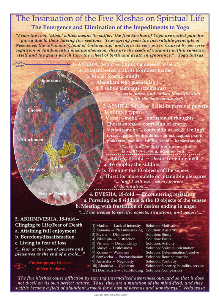 Insinuation of the Five Kleshas in Spiritual Life #209 – Dharma Art ...